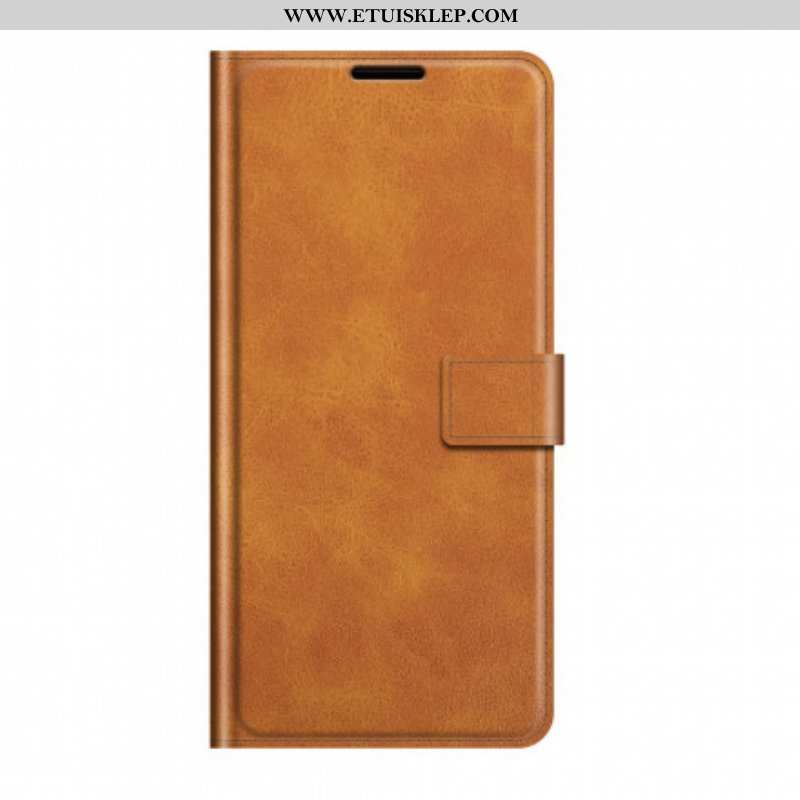 Etui Folio do Oppo A54 5G / A74 5G Klasyczny Skórzany Styl Retro